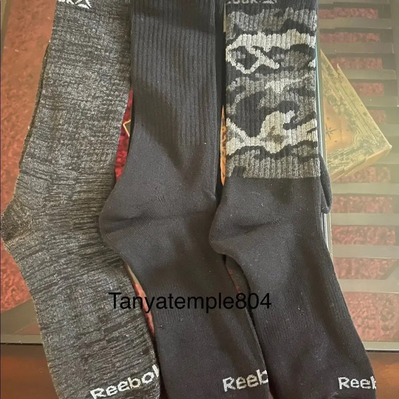 Reebok men’s socks pack of 6 Crew - Picture 7 of 7